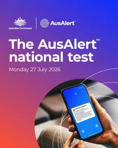 The AusAlert national test — Monday 27 July 2026, Australian Government